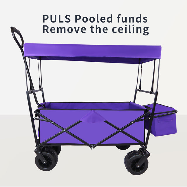 Outdoor Garden Park Utility kids wagon portable beach trolley cart camping foldable folding wagon