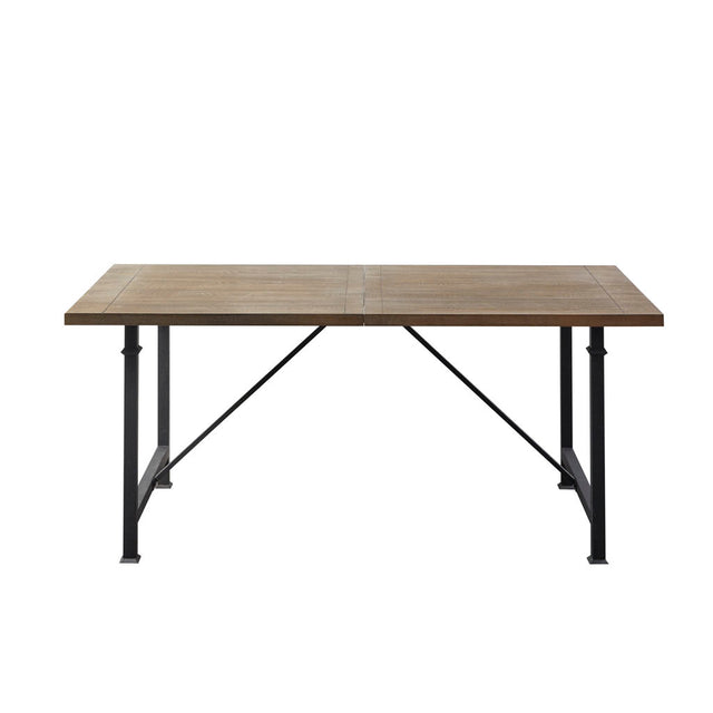 Cirque Dining Table With Metal Legs