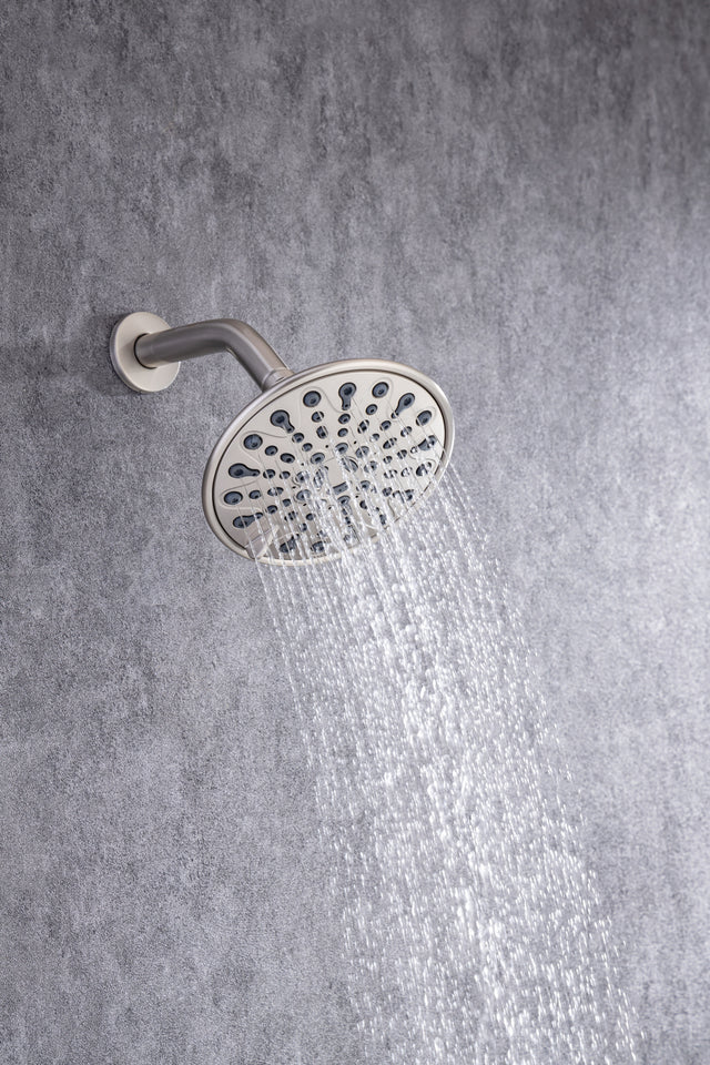 6 In. Detachable Handheld Shower Head Shower Faucet Shower System