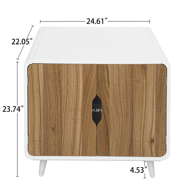 Pet house,Hidden Cat Home Side Table,Suitable for bedroom, living room, study and other spaces