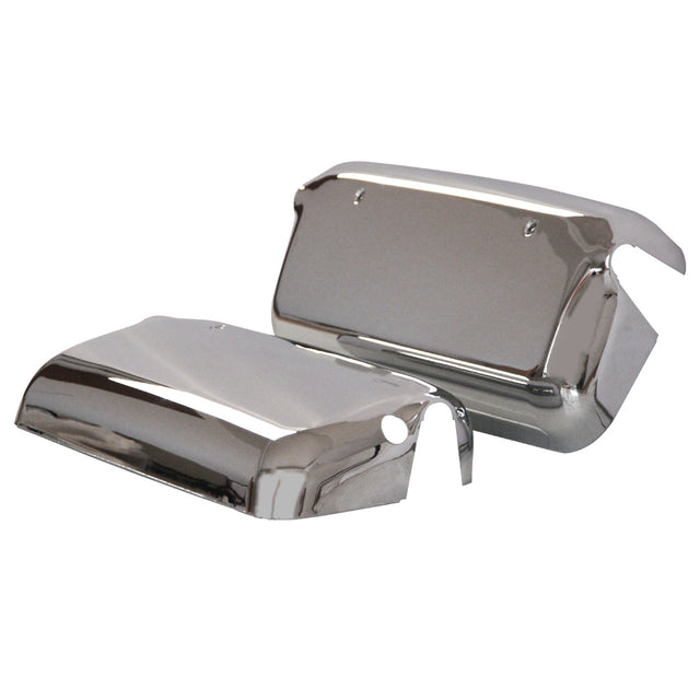 LEAVAN Chrome Door Mirror Cover for Freightliner Columbia Pair Driver&Passenger Side LH+RH