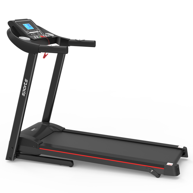 Fitshow App Home Foldable Treadmill with Incline, Folding Treadmill for Home Workout, Electric Walking Treadmill Machine 5" LCD Screen 250 LB Capacity Bluetooth Music