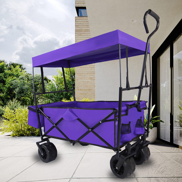 Outdoor Garden Park Utility kids wagon portable beach trolley cart camping foldable folding wagon
