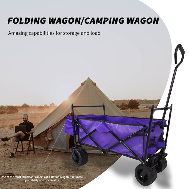 Outdoor Garden Park Utility kids wagon portable beach trolley cart camping foldable folding wagon