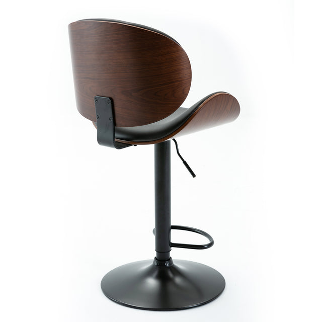 HengMing Bentwood Adjustable Bar Stools , Upholstered Swivel Barstool, Mix color PU Leather
Barstools (Set of 2)