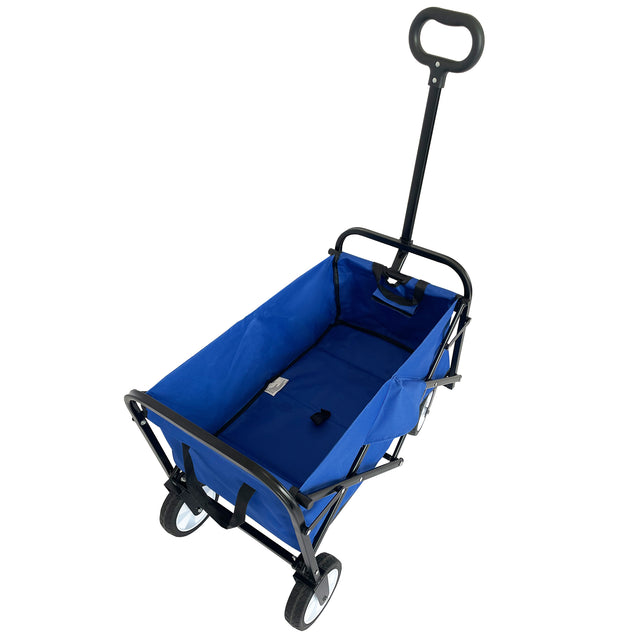 Outdoor Garden Multipurpose Micro Collapsible Beach Trolley Cart Camping Folding Wagon
