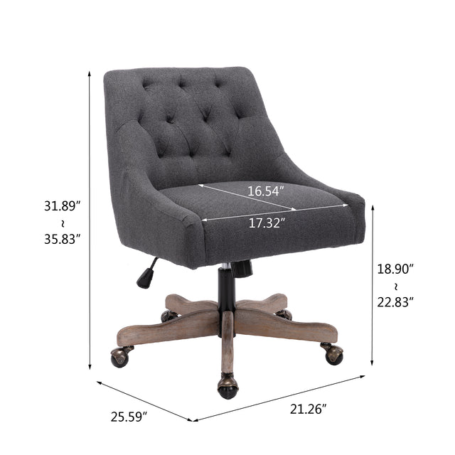 COOLMORE Swivel Shell Chair for Living Room/Modern Leisure office Chair