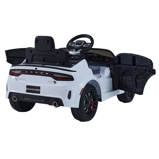 Licensed DODGE Charger,12v Kids ride on car W/Parents Remote Control ,electric car for kids,Three speed adjustable,Power display, slow start、USB,MP3 ,Bluetooth,LED light、Four wheel suspension
