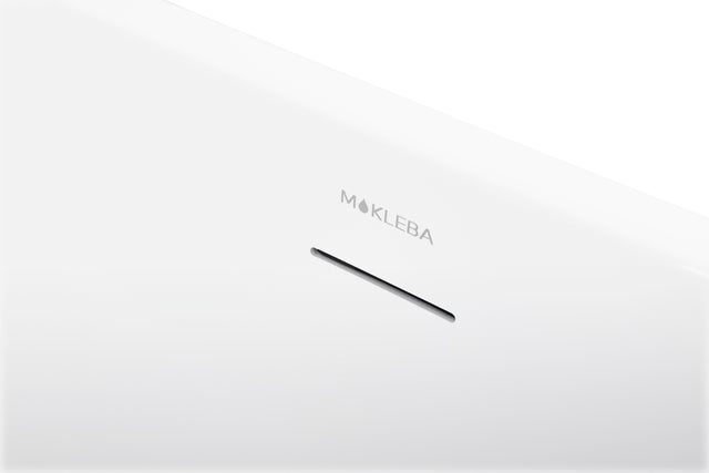 65" 100% Acrylic Freestanding Bathtub,Contemporary Soaking Tub,white inside and blue outside