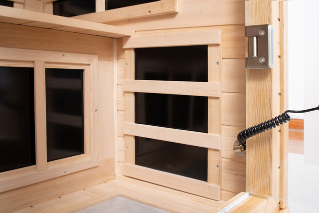 One Person Hemlock Sauna Room
