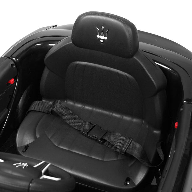 2V Kids Ride On Car, Electric Vehicle with Remote Control, MP3, USB, Music, Horn, LED Lights, Openable Doors, Black