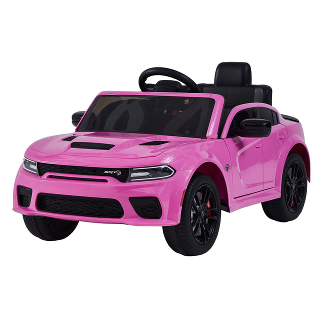 Licensed DODGE Charger,12v Kids ride on car W/Parents Remote Control ,electric car for kids,Three speed adjustable,Power display, slow start、USB,MP3 ,Bluetooth,LED light、Four wheel suspension