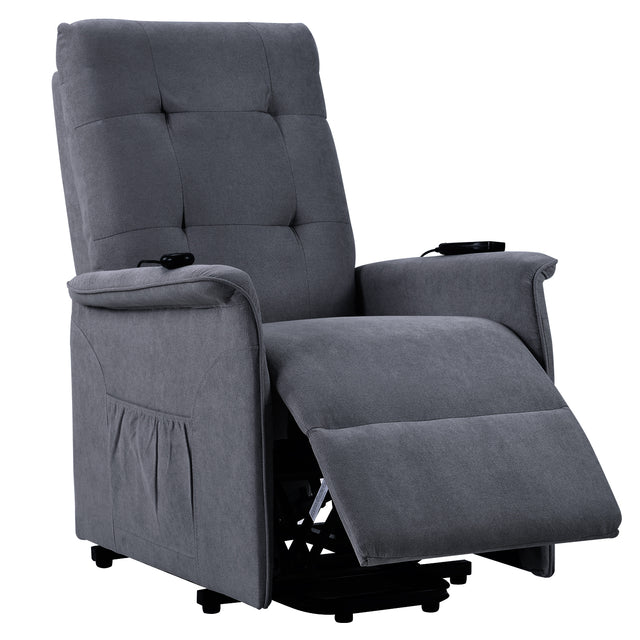 Orisfur. Power Lift Chair for Elderly with Adjustable Massage Function Recliner Chair for Living Room