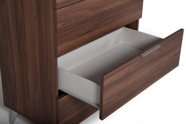 Nova Domus Brooklyn Italian Modern Walnut Chest