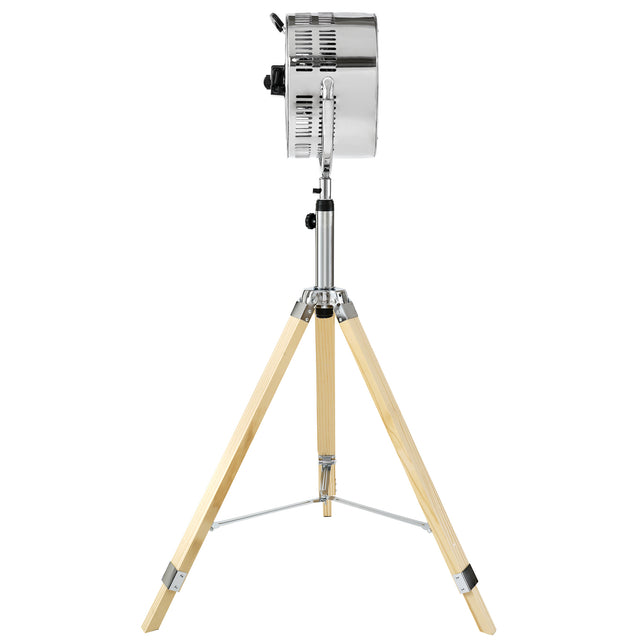 Simple Deluxe Tripod Pedestal Fan, 3 Speed Adjustment, Multiple Wide Angle Standing Fan, Suitable for Bedroom, Living Room and Office, Silver-10 Inch, 10 Inch