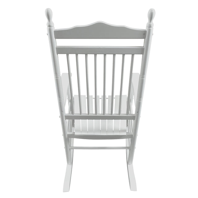 BALCONY PORCH ADULT ROCKING CHAIR - WHITE