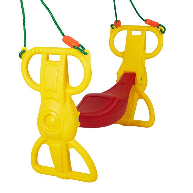 Multi-Child Swing Set Back to Back Rider Glider