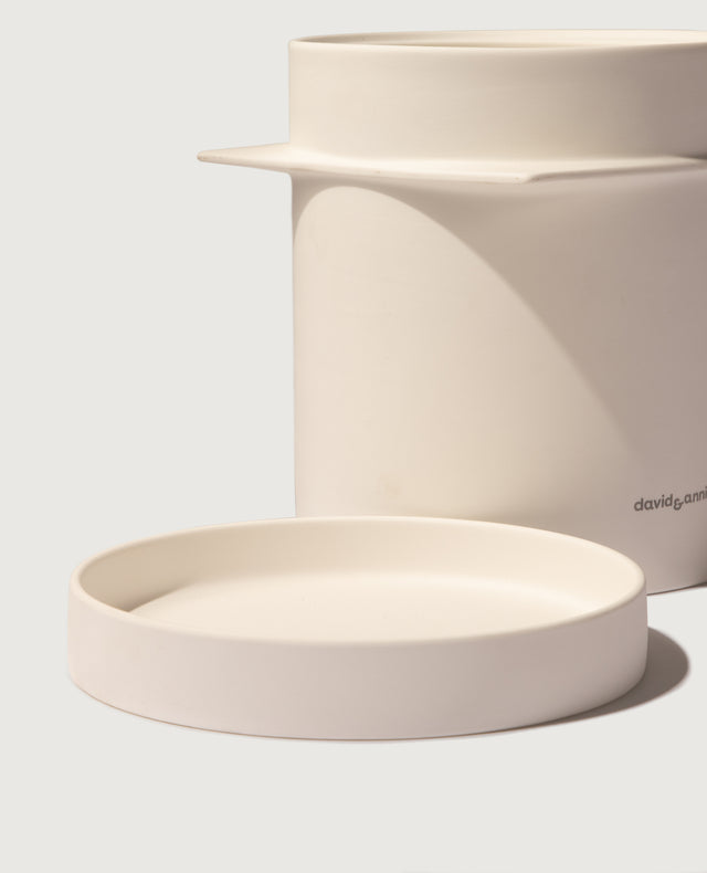 Flower Pots Succulent Pots with Drinage Indoor Round Planter Pots with Saucer White Cactus Planters with Hole Outdoor Graden Pots