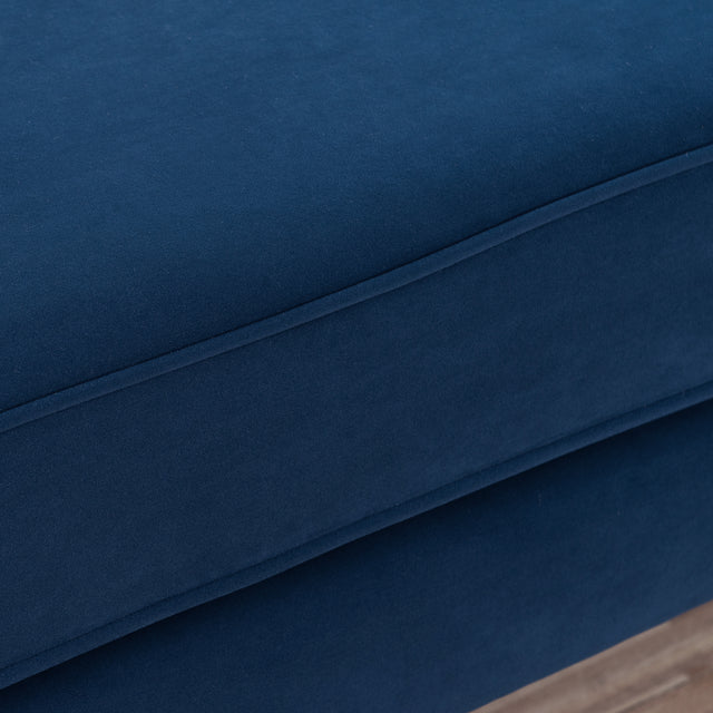 Right Square Arm Reclining Chaise Lounge