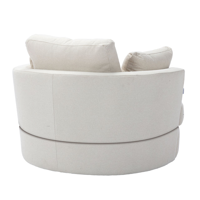 Modern Akili swivel accent chair barrel chair for hotel living room Modern leisure chair