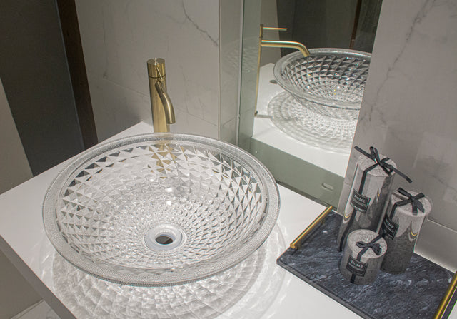 Circular Vessel Bathroom Sink