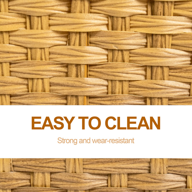 Rattan Cat Litter,Cat Bed with Rattan Ball and Cushion,yellowish brown