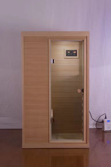 Mini Right Side Hemlock Sauna Room