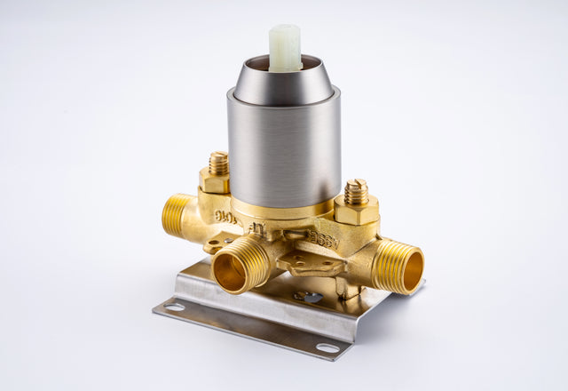 6 In. 6-Spray Balancing Shower Head Shower Faucet