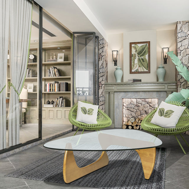 Home Modern Triangle coffee table