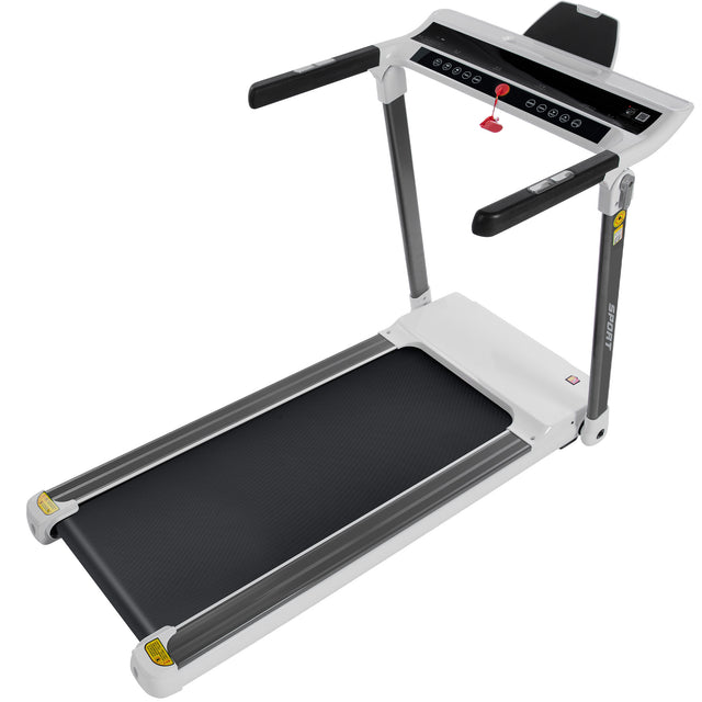Portable Compact Treadmill;Electric Motorized 3.5HP;14KM/H;Medium Running Machine Motorised Gym 330lbs;Foldable for Home Gym Fitness Workout Jogging Walking;Bluetooth Speaker APP FITIME