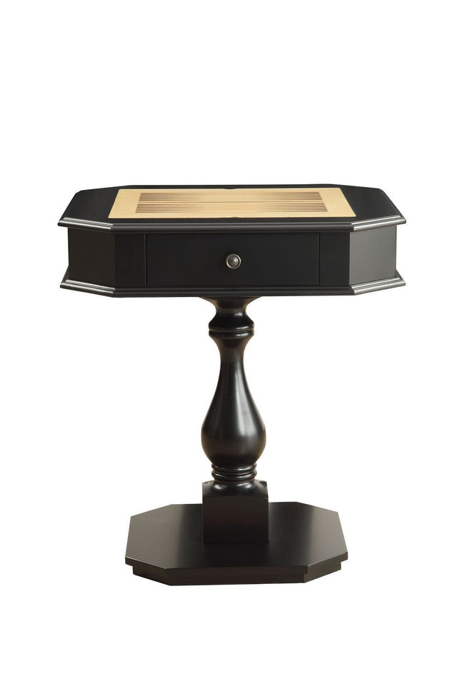 ACME Bishop Game Table in Black 82846