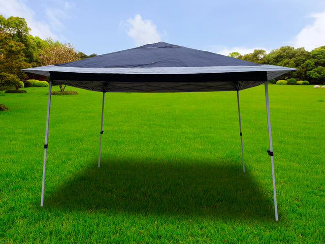 12 Ft. W x 12Ft. D x 6.7ft Pop-Up Gazebo Tent Outdoor Canopy Gazebos with Strong Steel Frame Storage Bag