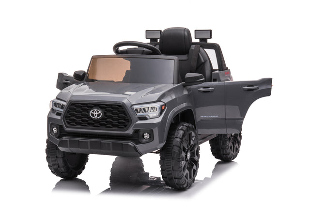 【PATENTED PRODUCT, DEALERSHIP CERTIFICATE NEEDE】Official Licensed Toyota Tacoma Ride-on Car,12V Battery Powered Electric Kids Toys