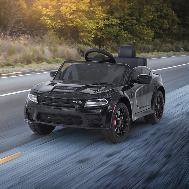 Licensed DODGE Charger,12v Kids ride on car W/Parents Remote Control ,electric car for kids,Three speed adjustable,Power display, slow start、USB,MP3 ,Bluetooth,LED light、Four wheel suspension