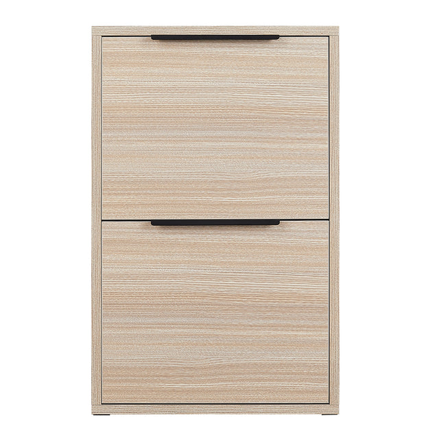 WOOD FILE CABINET WITH 2 DRAWERS VERTICAL FILLING CABINET FOR LETTER