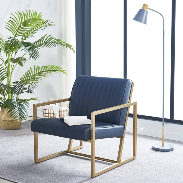 Modern design high quality PU(BLACK)+ steel armchair,for Kitchen, Dining, Bedroom, Living Room
