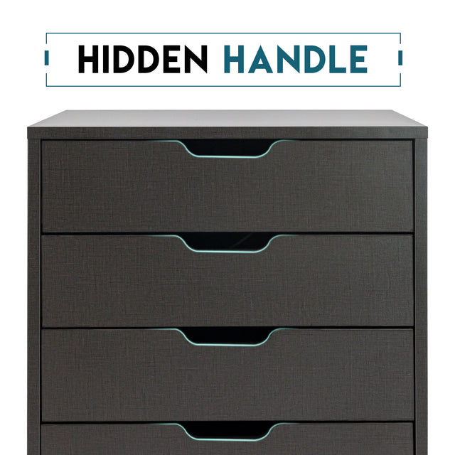 Office pulley movable file cabinet Wooden drawer cabinet Office storage cabinet Low cabinet