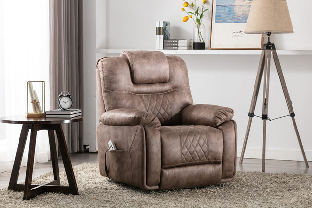 Orisfur. Power Lift Chair with Adjustable Massage Function, Recliner Chair with Heating System for Living Room