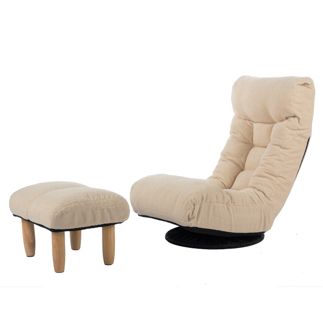 Single sofa reclining chair Japanese chair lazy sofa tatami balcony reclining chair leisure sofa adjustable chair