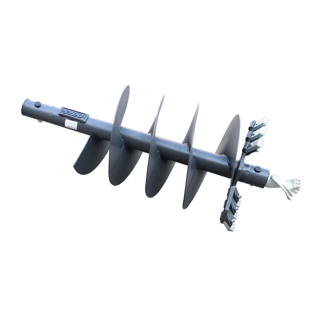 12" and 18" Auger Bit with Drive for Skid Steer