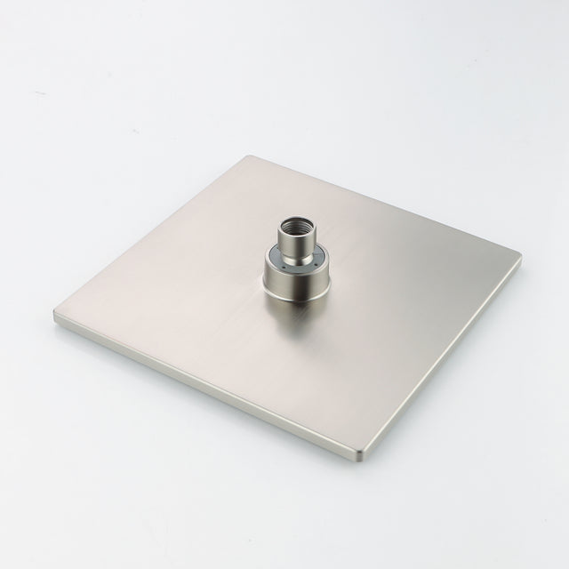 10 Inch Rain Shower Head System Shower Combo Set Bathroom Wall Mount Mixer Shower Faucet Rough-In Valve and Shower Arm Included