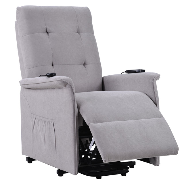 Orisfur. Power Lift Chair for Elderly with Adjustable Massage Function Recliner Chair for Living Room