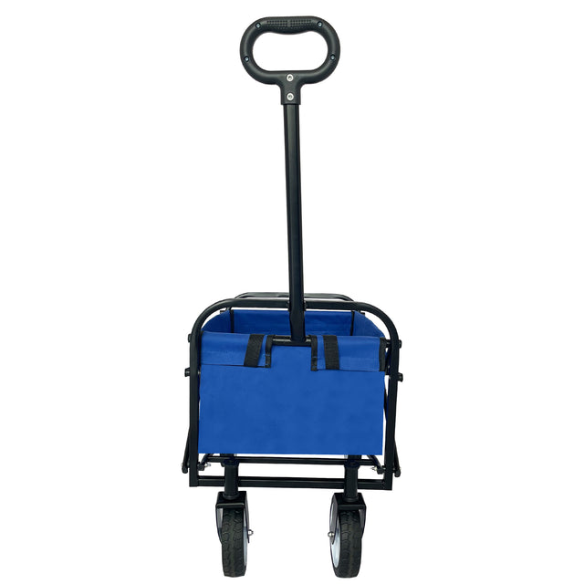 Outdoor Garden Multipurpose Micro Collapsible Beach Trolley Cart Camping Folding Wagon