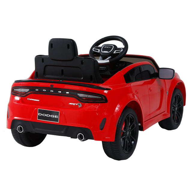 Licensed Dodge Charger,12v Kids ride on car W/Parents Remote Control ,electric cart for kids,Three speed adjustable,Power display, slow start、USB,MP3 ,Bluetooth,LED light、Four wheel suspension