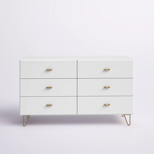 Modrest Bandene Modern White Dresser