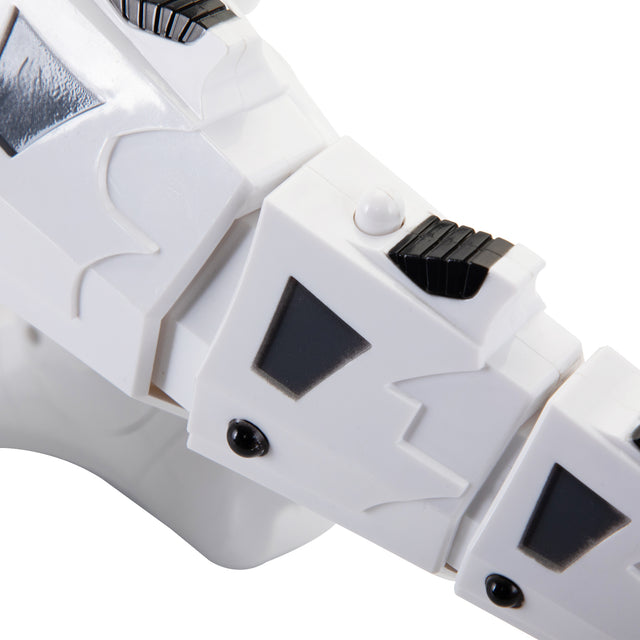 Remote Control Dinosaur Toy, Intelligent Dinosaur Robot with Spray Mist and Battle Mode for Toddler 3-10 Year Old, Grey & White