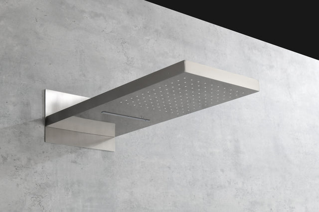 Shower System,Waterfall Rainfall Shower Head with Handheld, Shower Faucet Set for Bathroom Wall Mounted