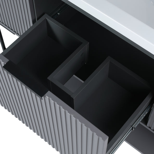 48 Inch Freestanding Bathroom Vanity With Resin Basin,48x18-BVA01148RG