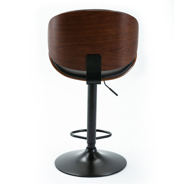 HengMing Bentwood Adjustable Bar Stools , Upholstered Swivel Barstool, Mix color PU Leather
Barstools (Set of 2)