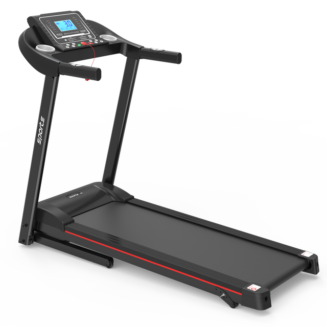 Fitshow App Home Foldable Treadmill with Incline, Folding Treadmill for Home Workout, Electric Walking Treadmill Machine 5" LCD Screen 250 LB Capacity Bluetooth Music